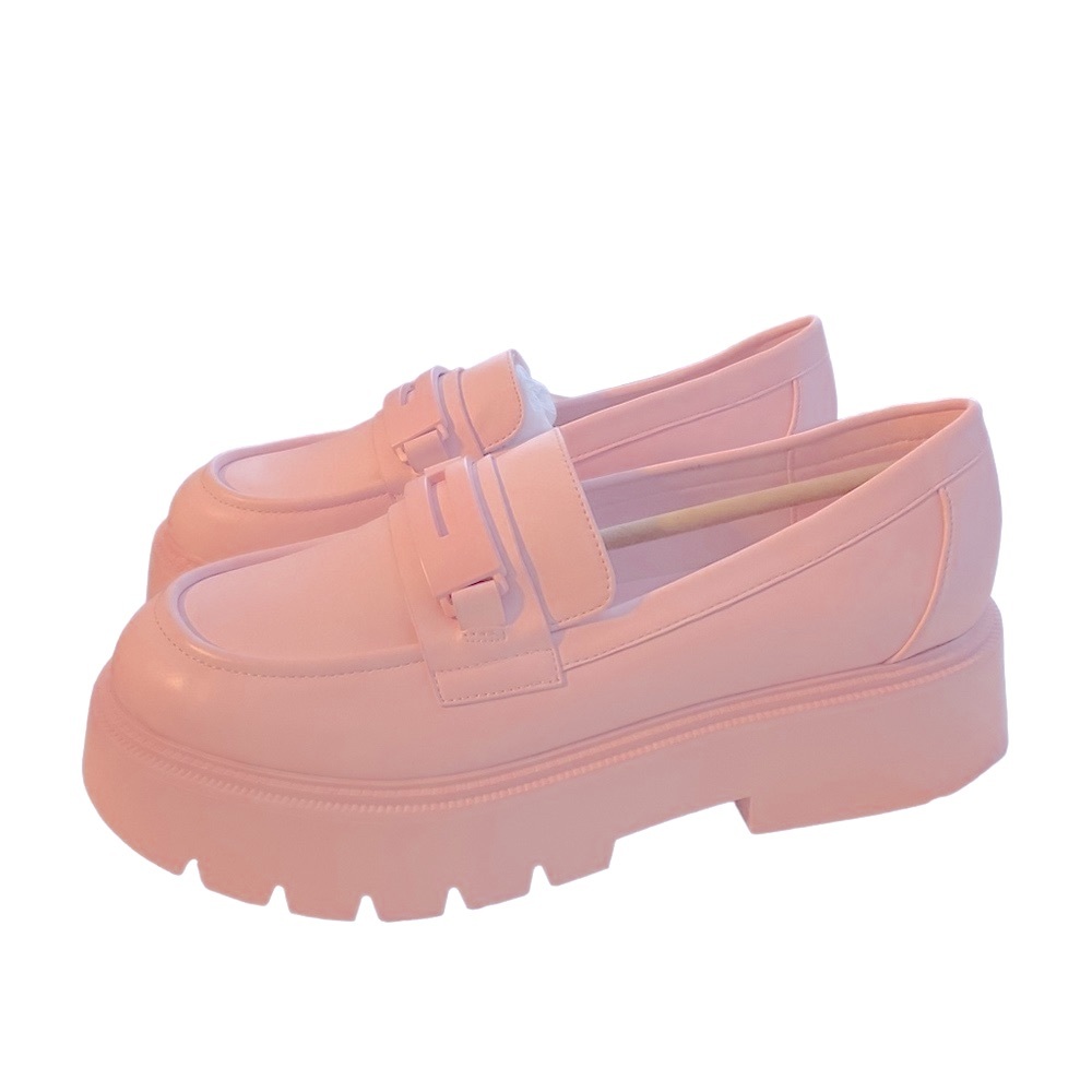 ALDO Platform Loafers Pink Size 8